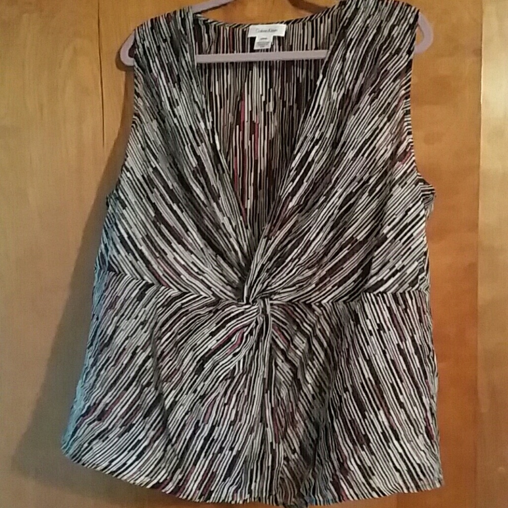 COPY - Calvin Klein Sheer Top